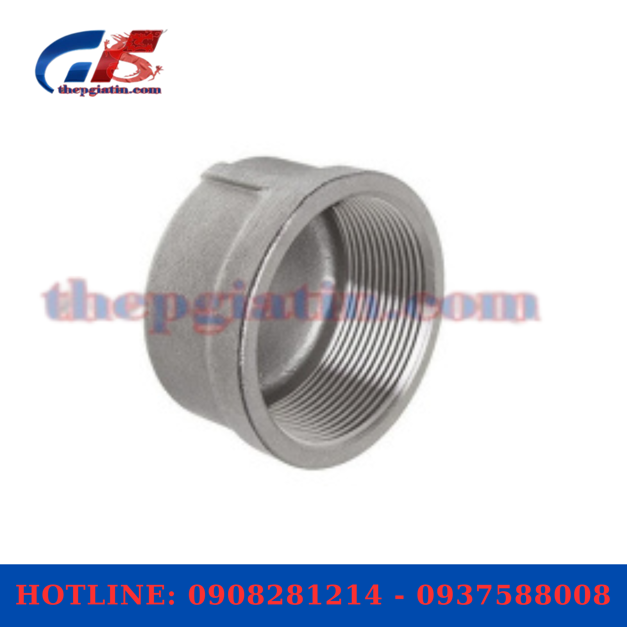 Nắp ( ren trong) inox